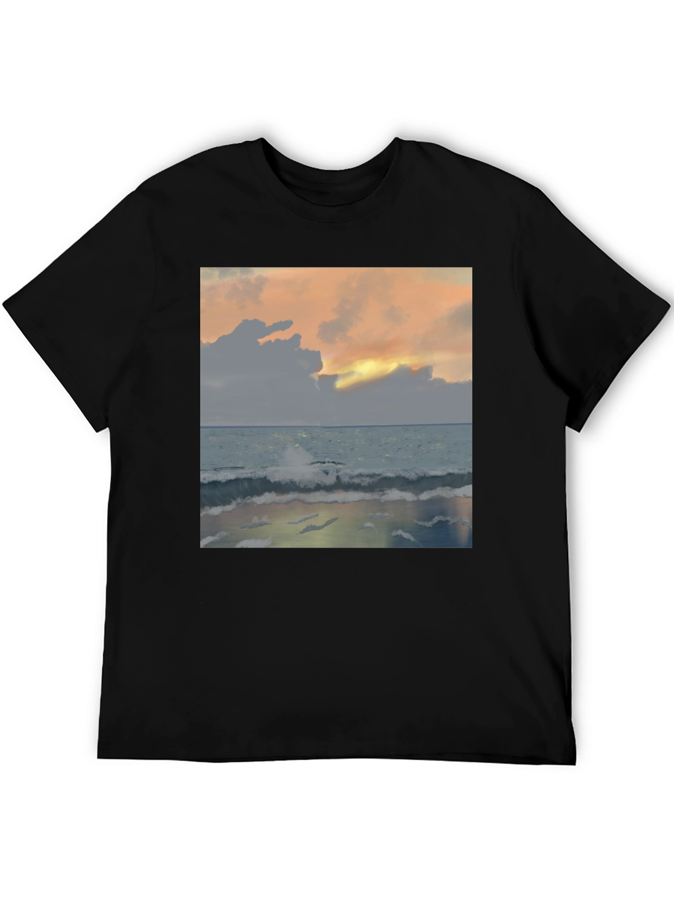Ocean Sunset Graphic Tee
