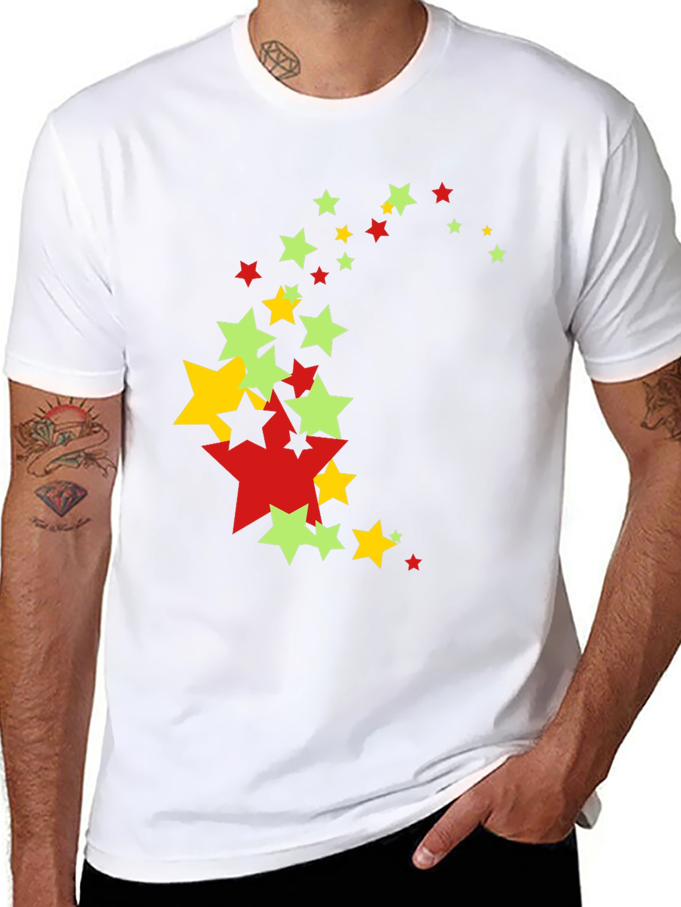 Starry Night Black Tee
