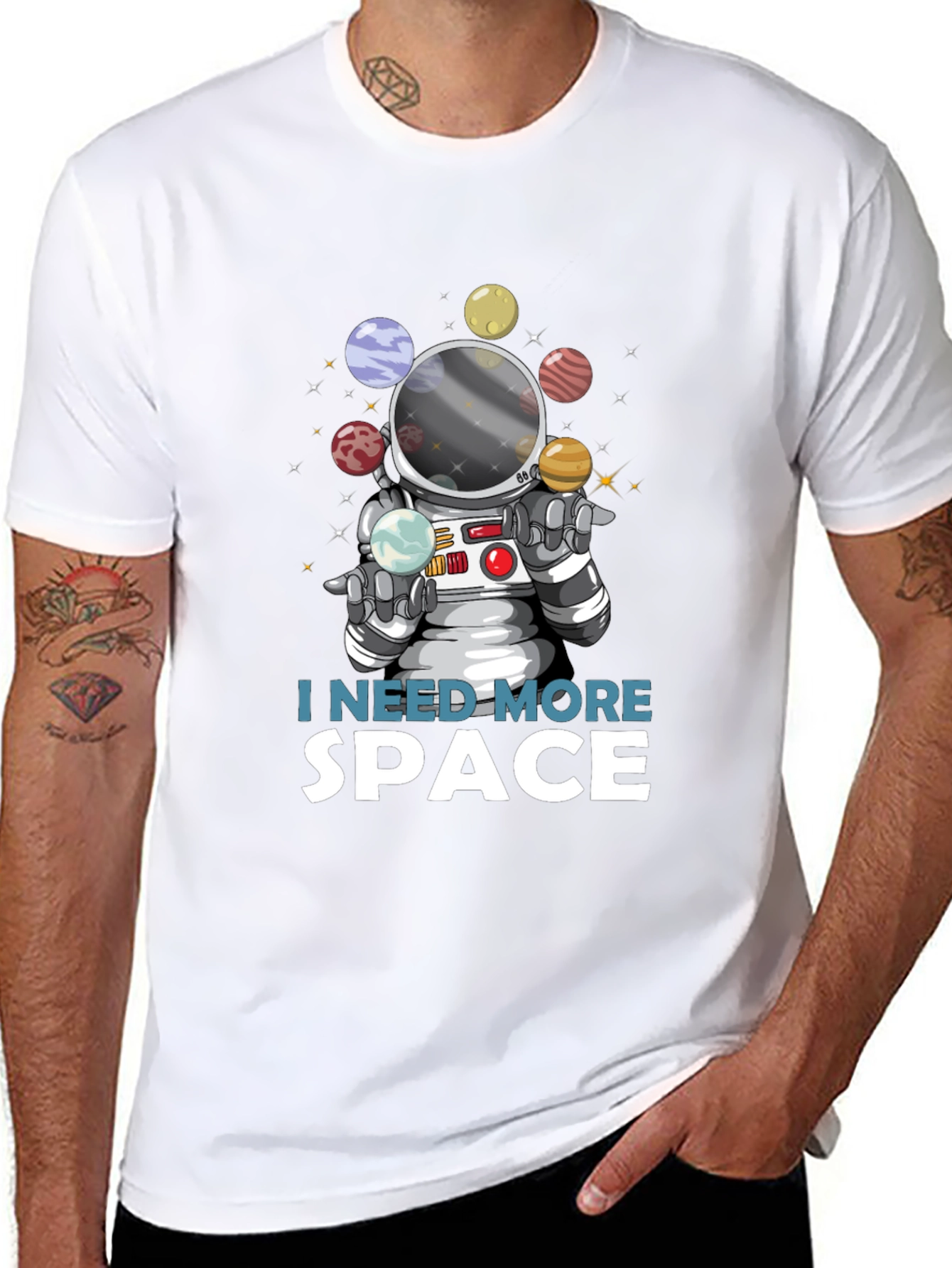 I Need More Space Astronaut T-Shirt