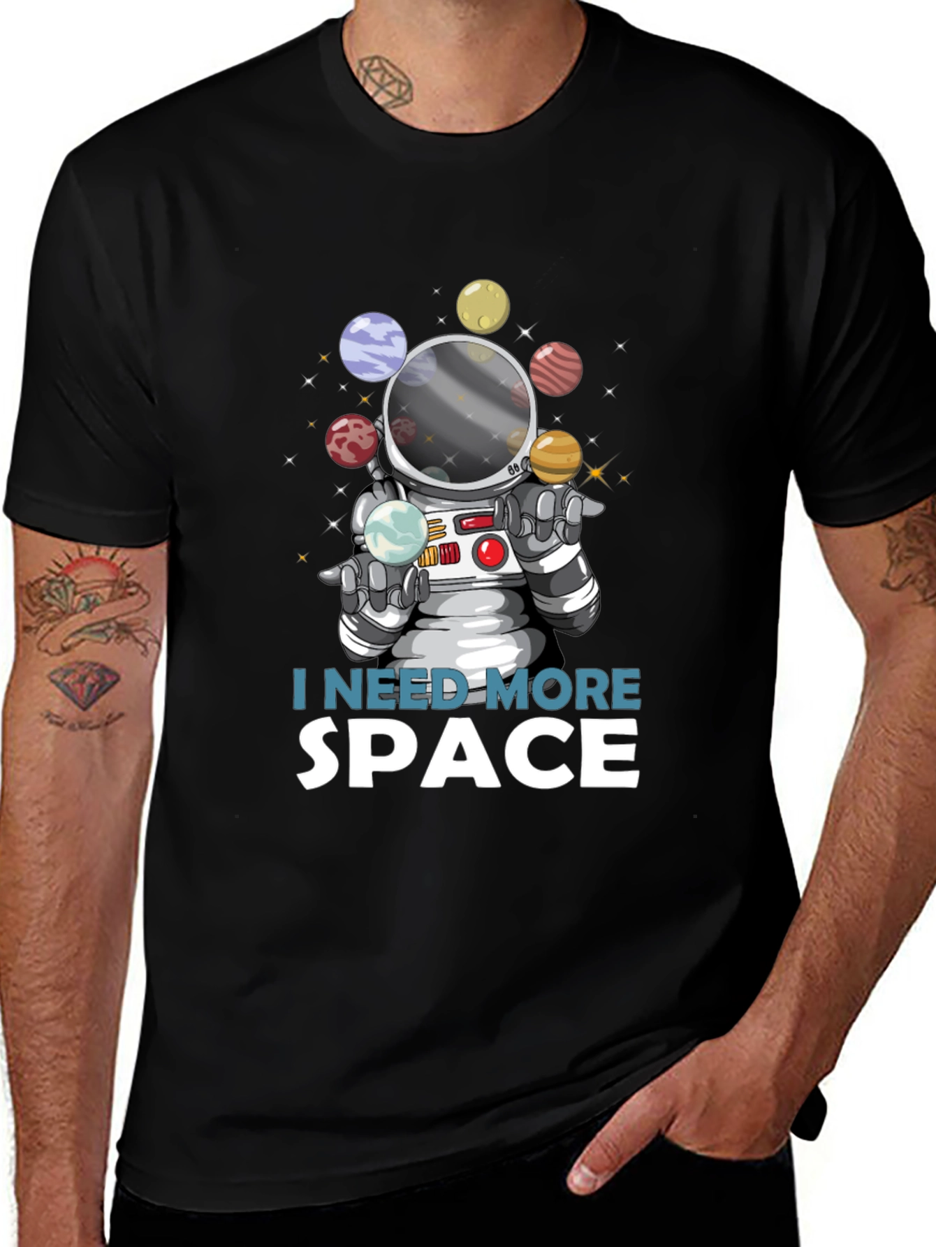I Need More Space Astronaut T-Shirt
