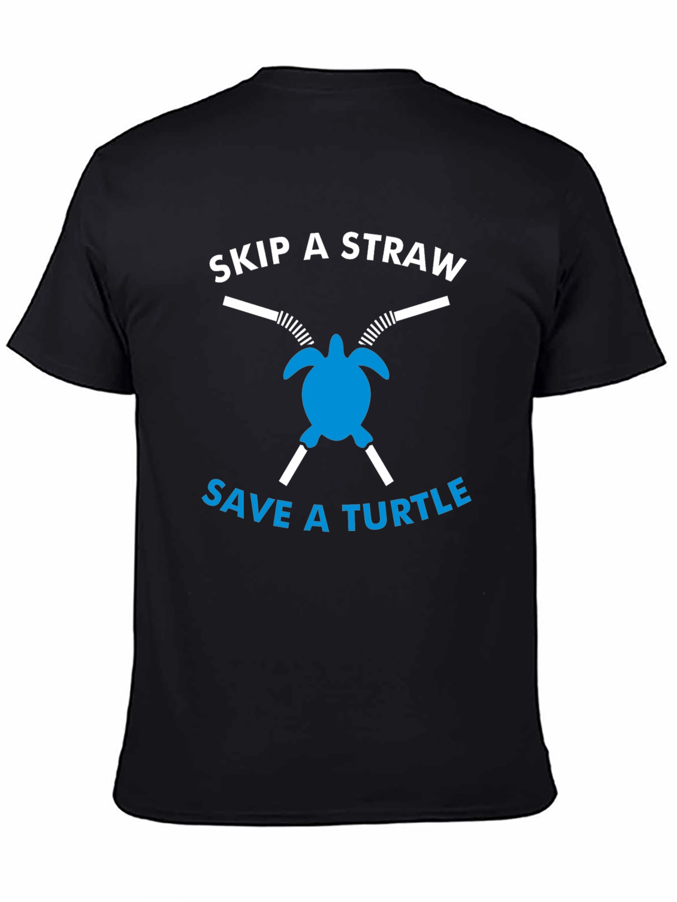 Skip a Straw Save a Turtle Graphic Tee