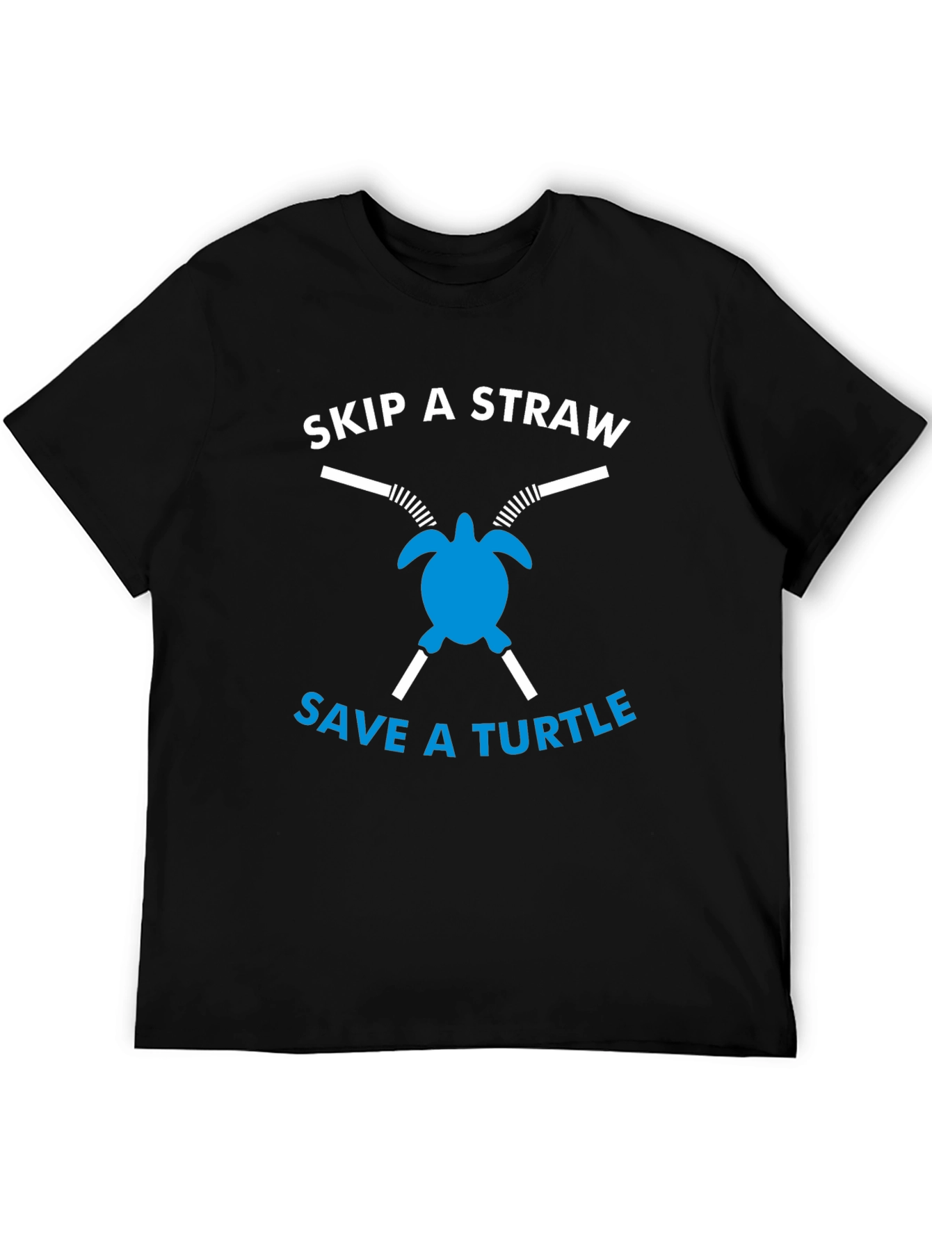 Skip a Straw Save a Turtle Graphic Tee