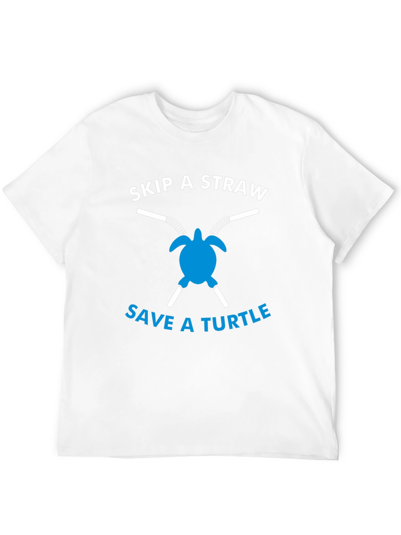 Skip a Straw Save a Turtle Graphic Tee