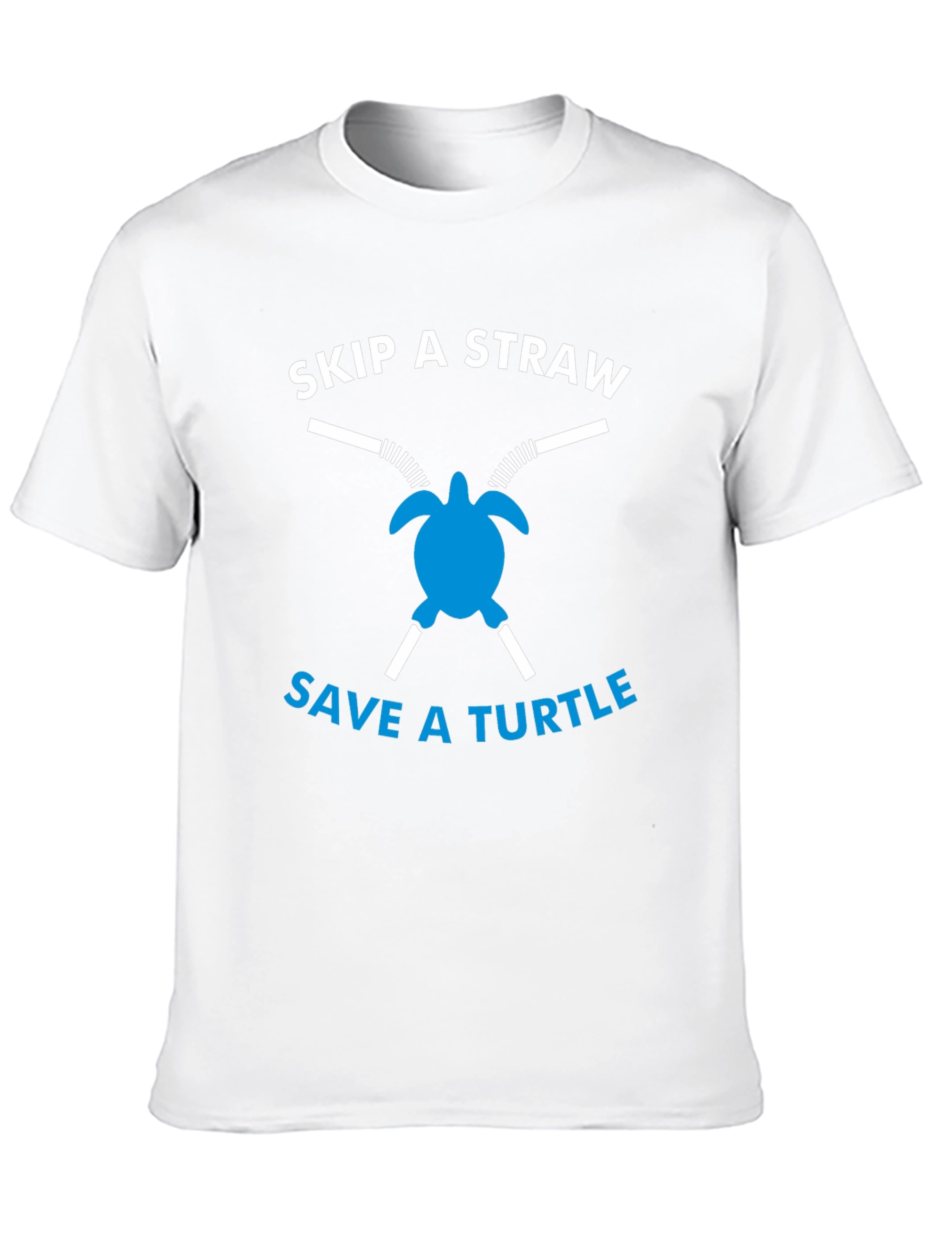 Skip a Straw Save a Turtle Graphic Tee