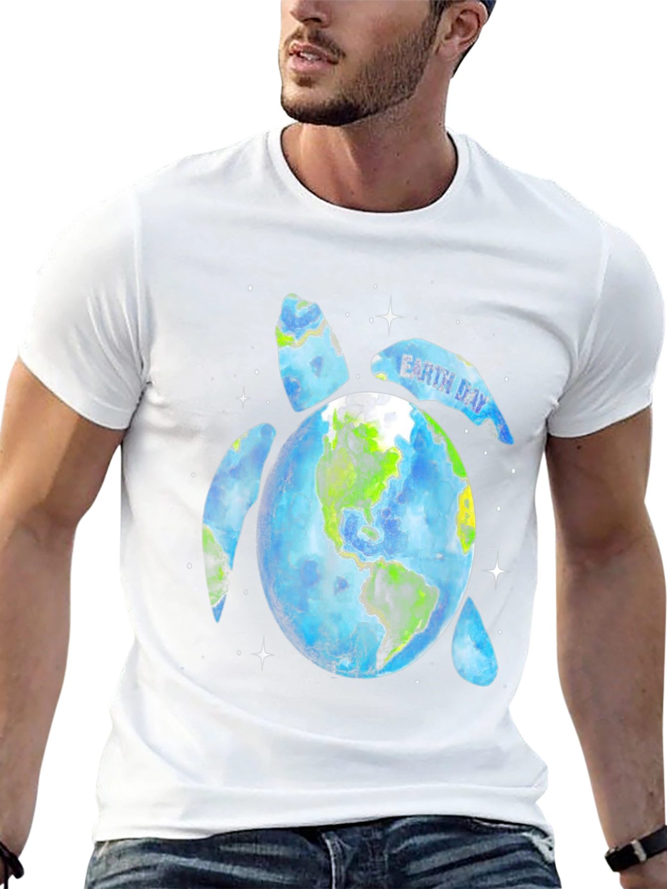 Earth Day Turtle Graphic Tee