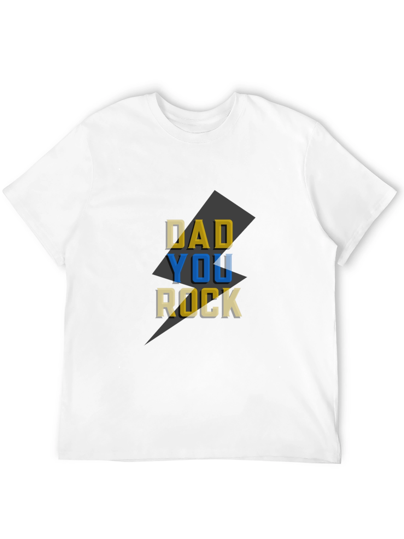 Dad You Rock Graphic T-Shirt - Fathers Day Gift
