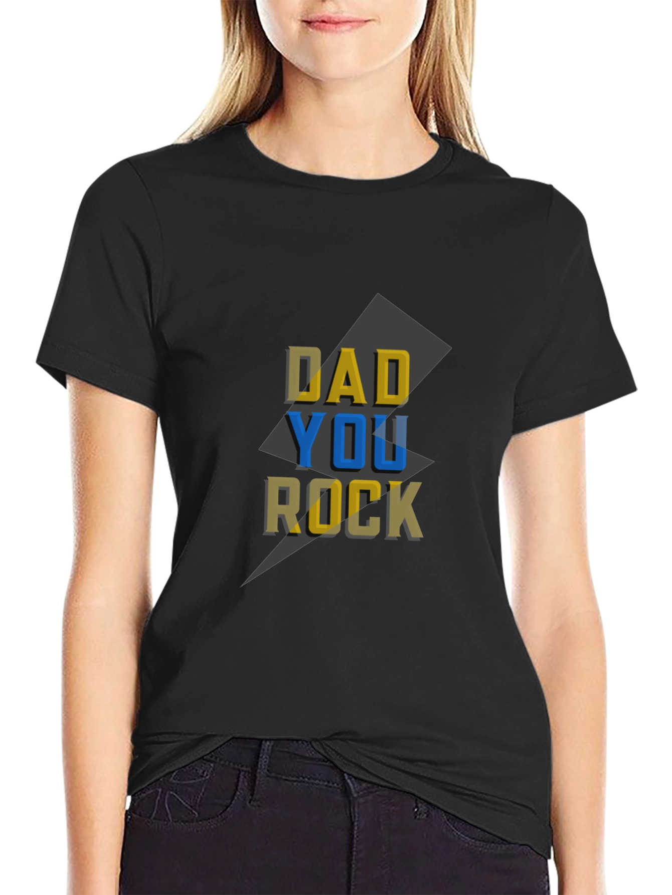 Dad You Rock Graphic T-Shirt - Fathers Day Gift