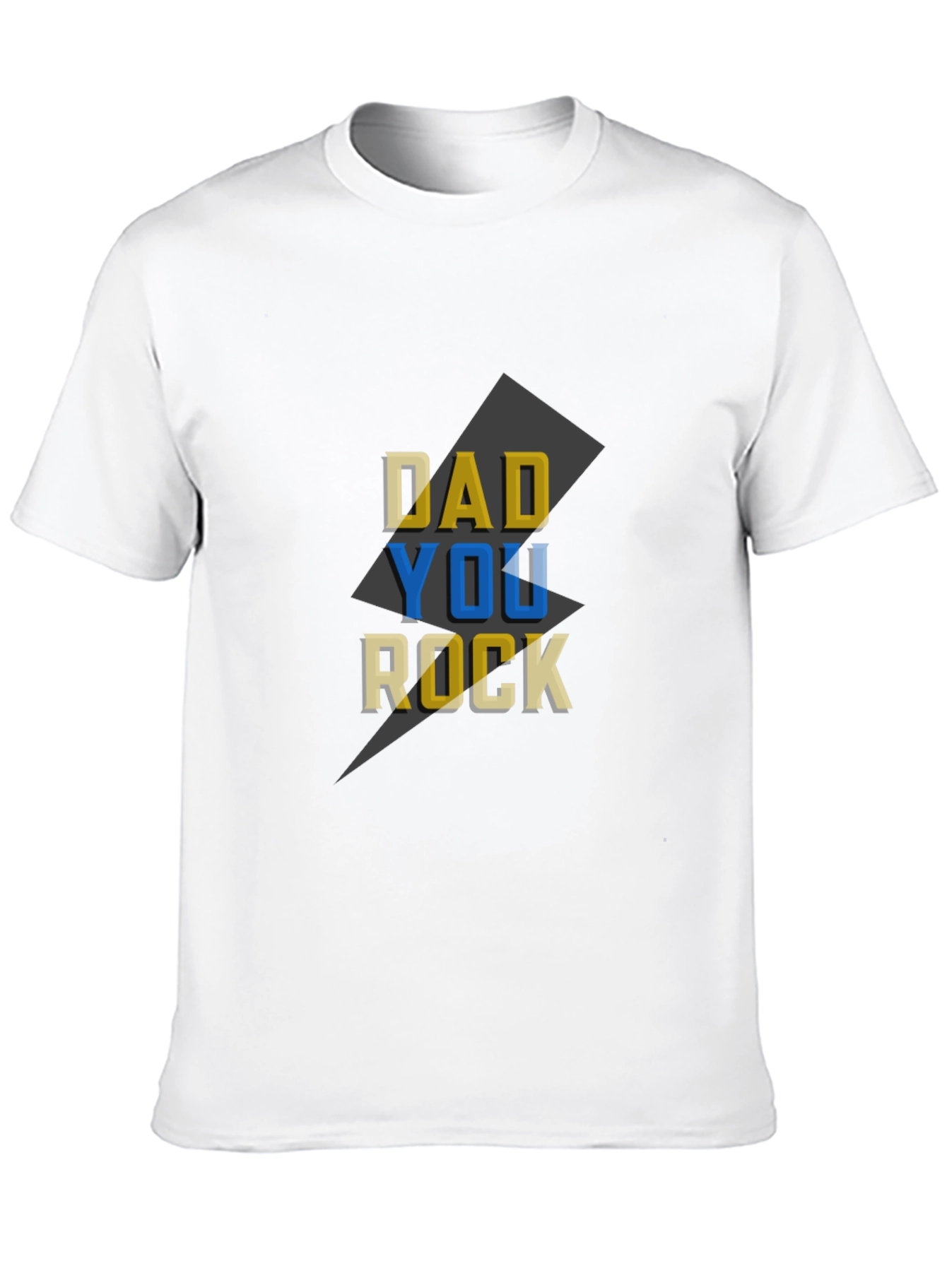 Dad You Rock Graphic T-Shirt - Fathers Day Gift