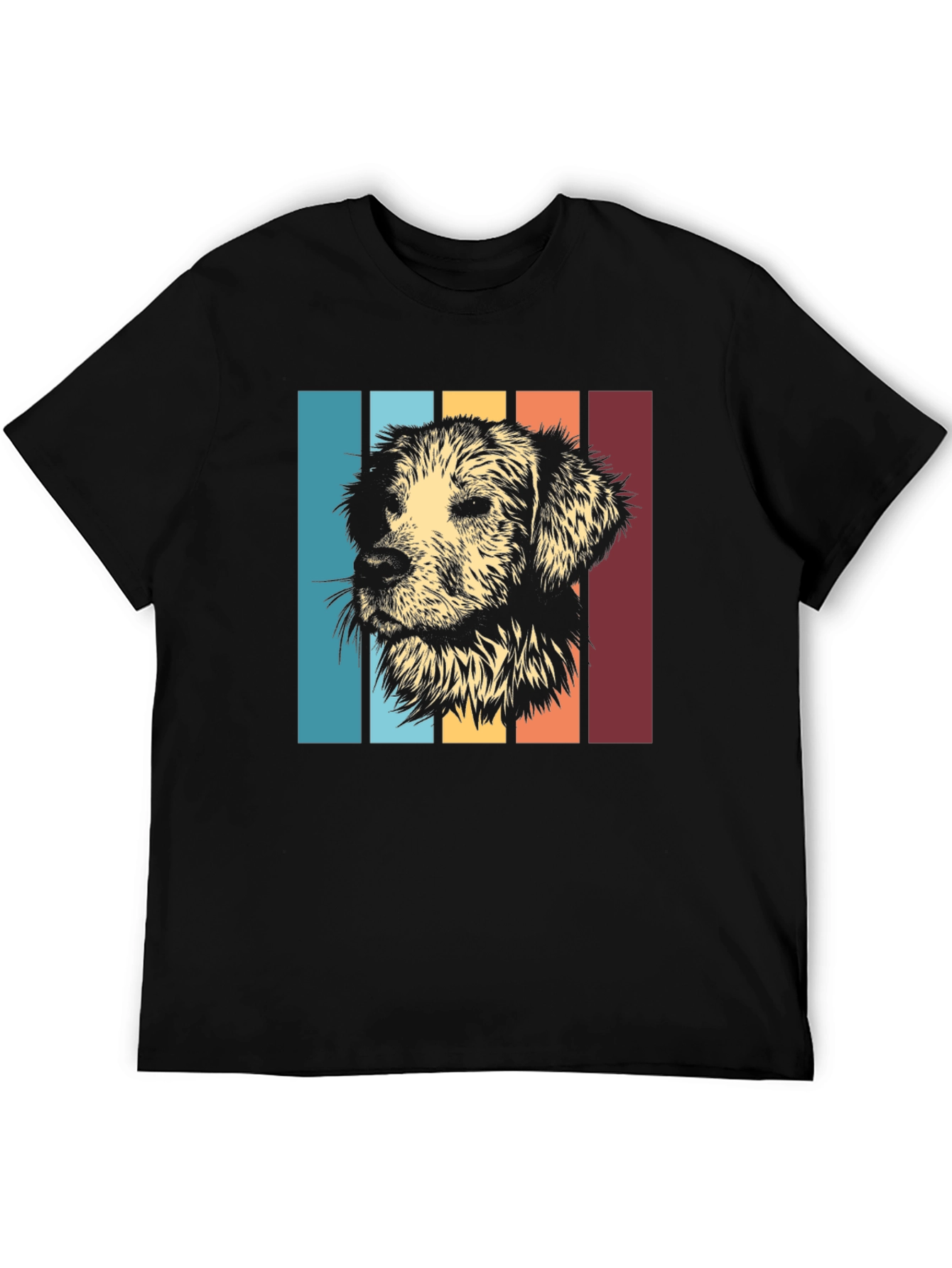 Retro Golden Retriever T-Shirt