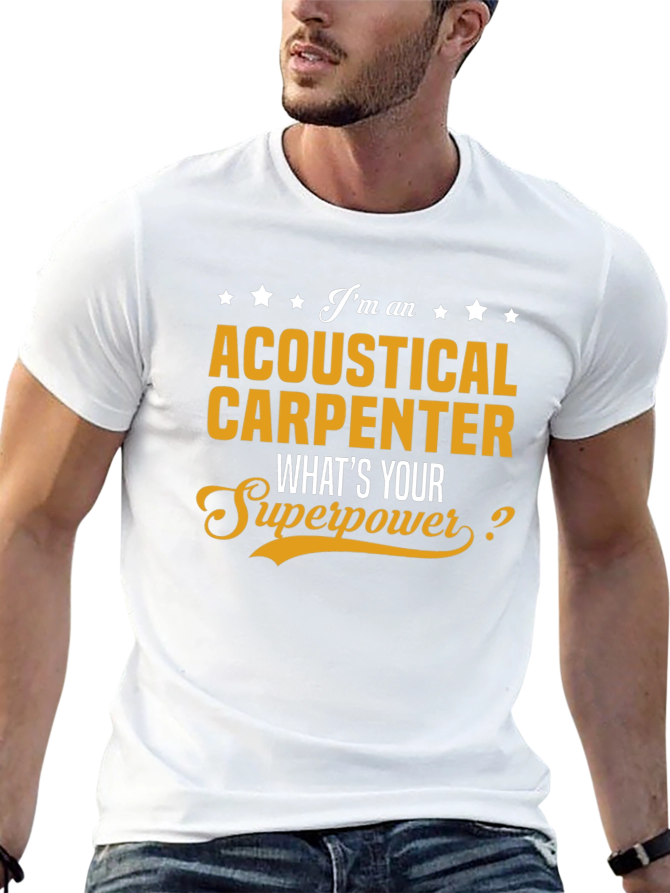 Acoustical Carpenter Superpower Tee