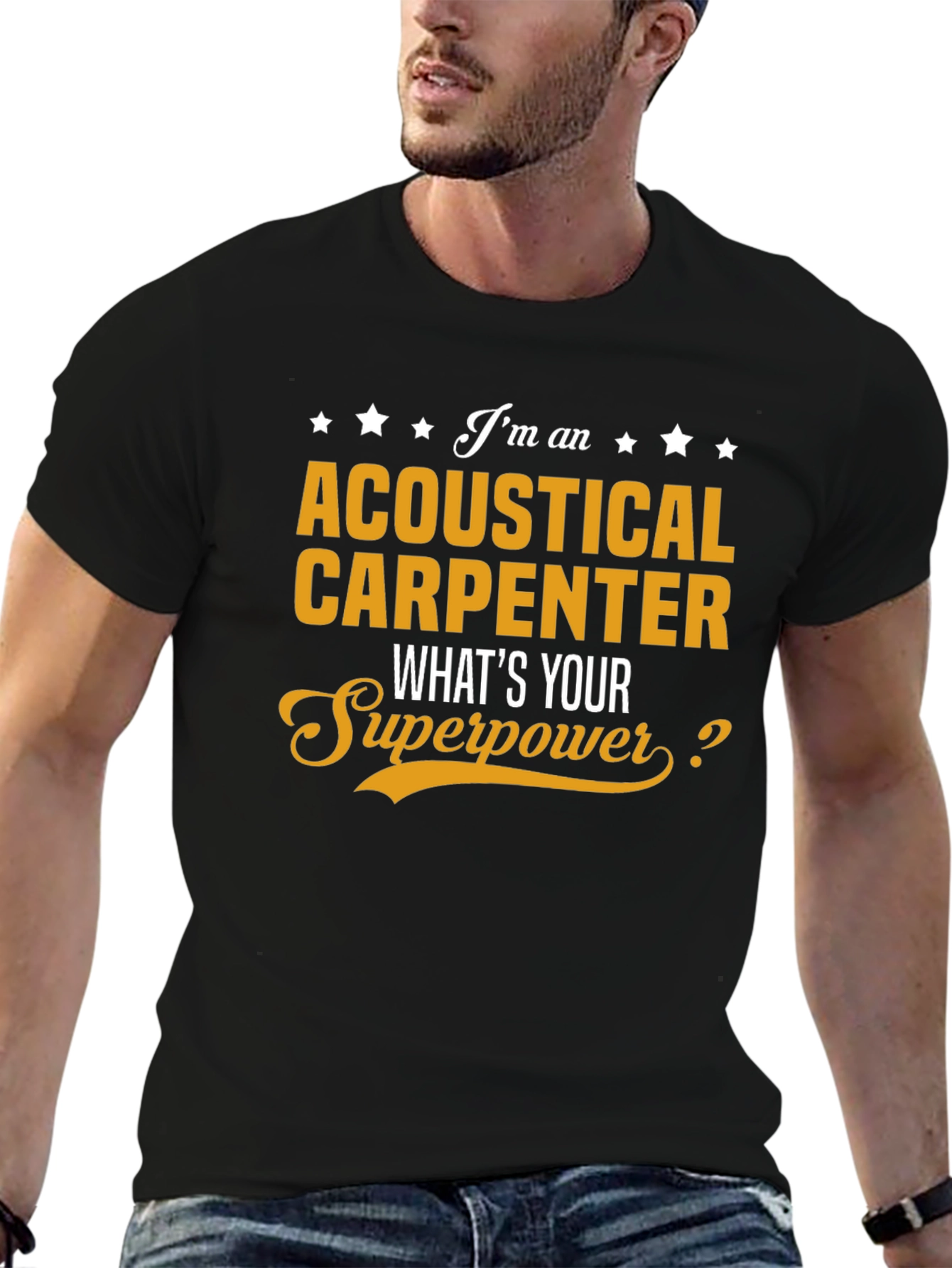 Acoustical Carpenter Superpower Tee