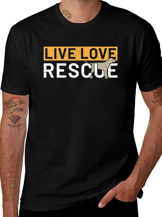 Live Love Rescue Graphic Tee