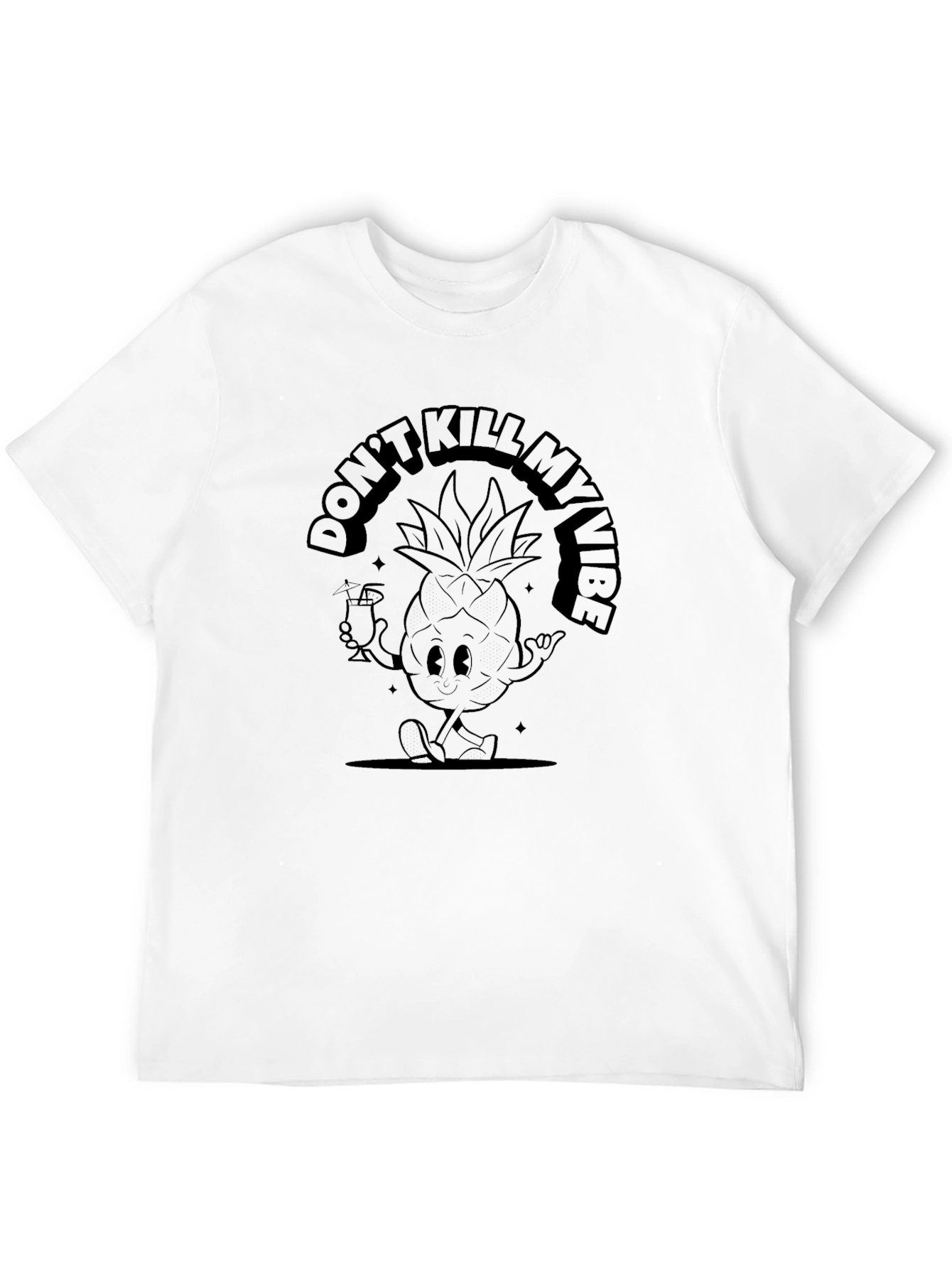 Dont Kill My Vibe Pineapple Graphic Tee