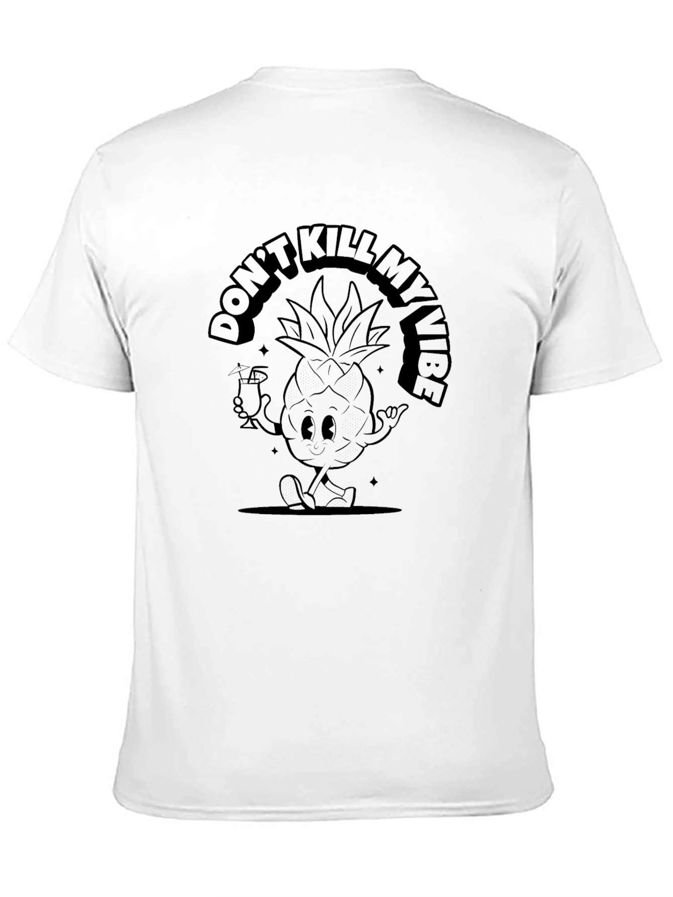 Dont Kill My Vibe Pineapple Graphic Tee