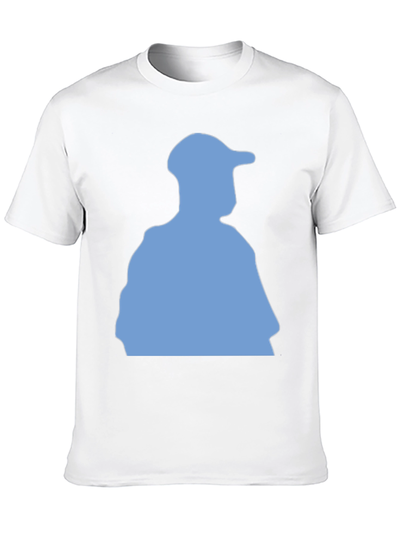 Silhouette Graphic Tee - Casual Black Cotton Shirt