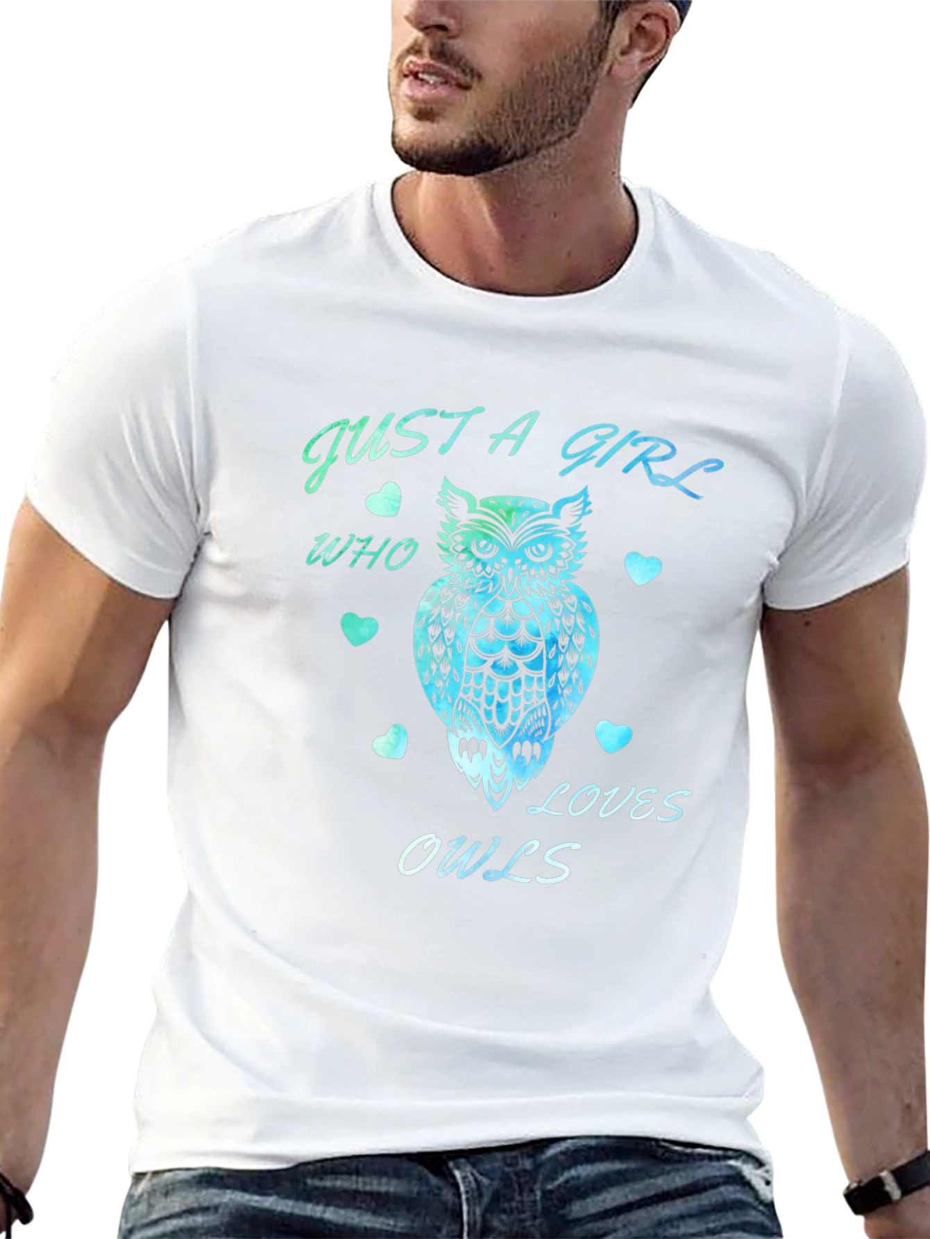 Just A Girl Who Loves Owls T-Shirt