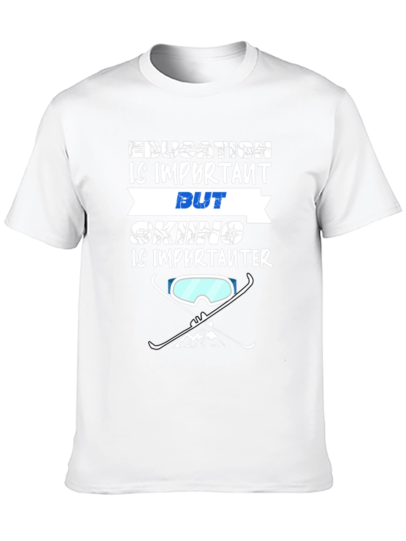 Education vs. Skiing Tee: Important Choice!