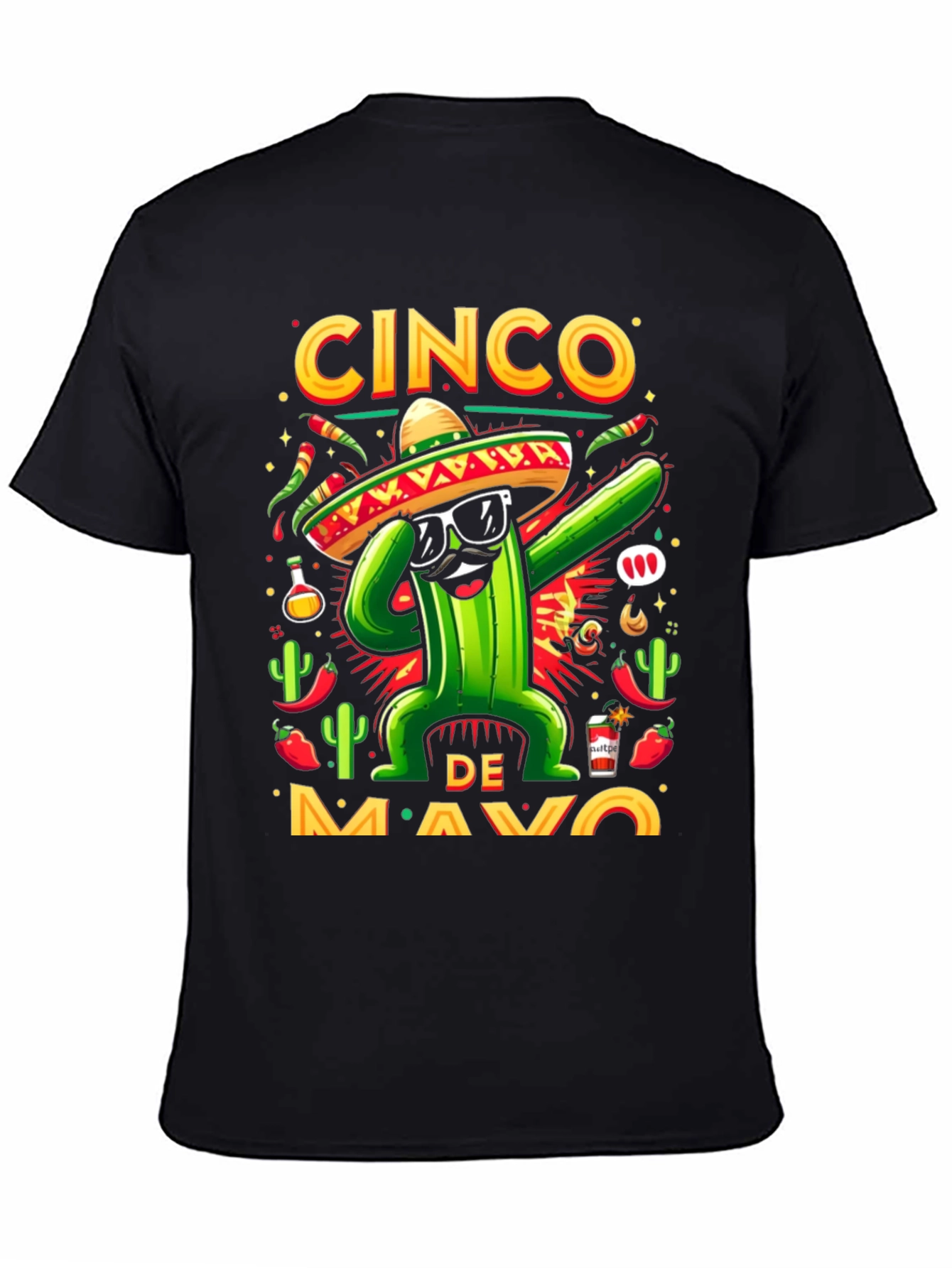 Cinco De Mayo Cactus T-Shirt