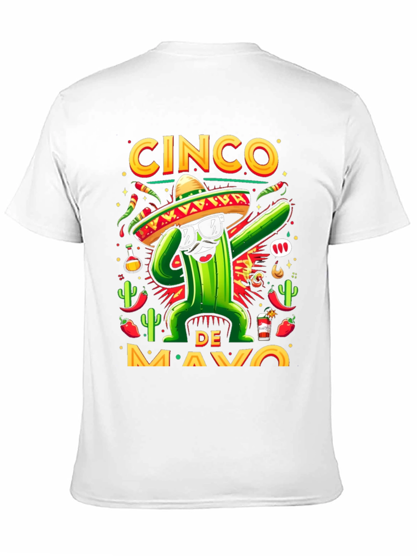 Cinco De Mayo Cactus T-Shirt