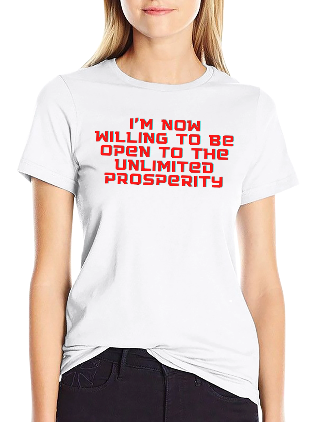 Unlimited Prosperity Graphic Tee - Black