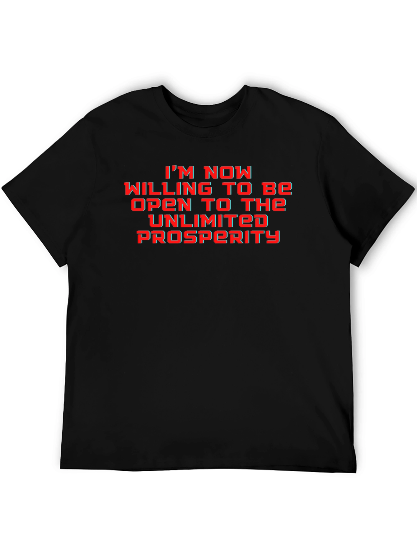 Unlimited Prosperity Graphic Tee - Black