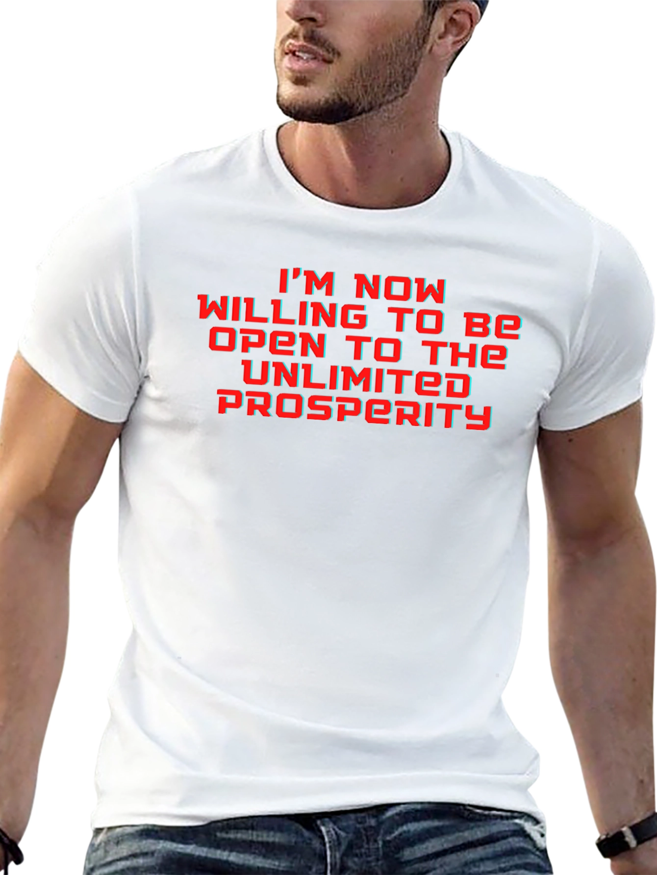 Unlimited Prosperity Graphic Tee - Black