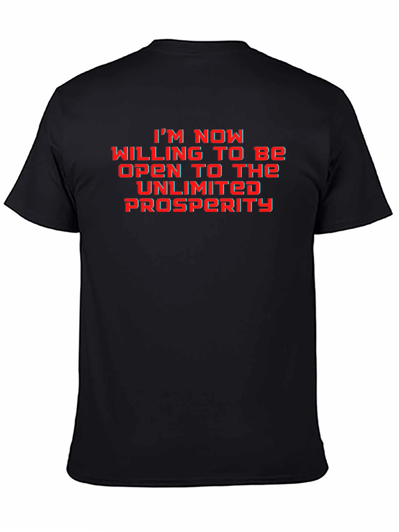 Unlimited Prosperity Graphic Tee - Black