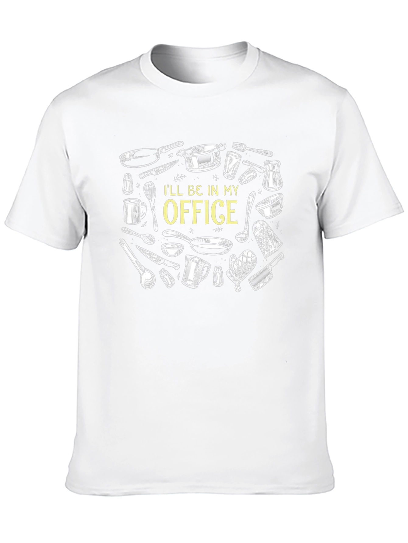 Culinary Office Black T-Shirt