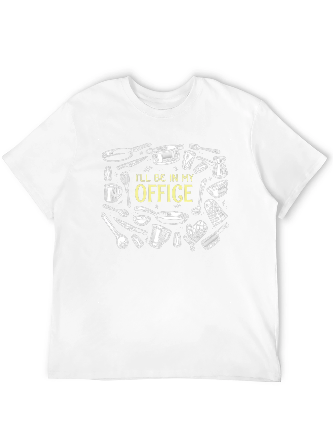 Culinary Office Black T-Shirt