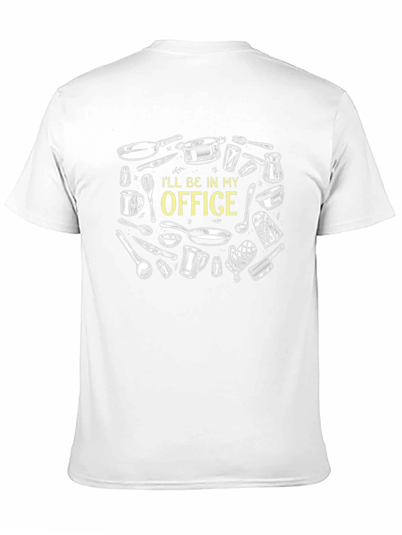 Culinary Office Black T-Shirt