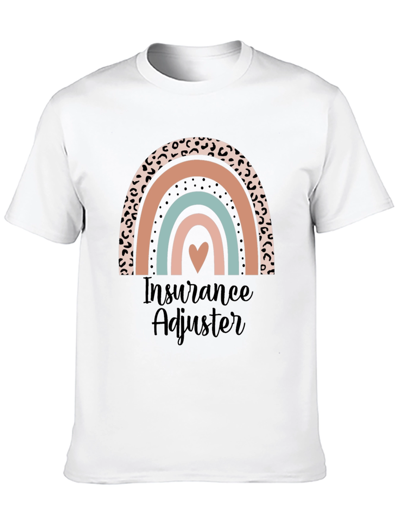 Insurance Adjuster Rainbow T-Shirt
