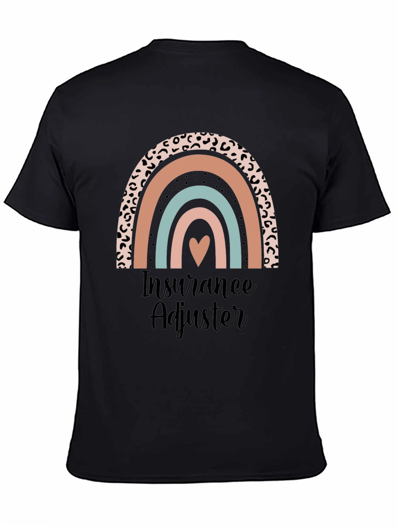 Insurance Adjuster Rainbow T-Shirt