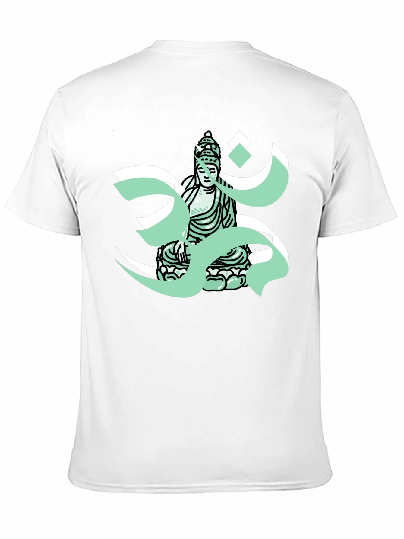 Buddha Om T-Shirt - Meditative Graphic Tee