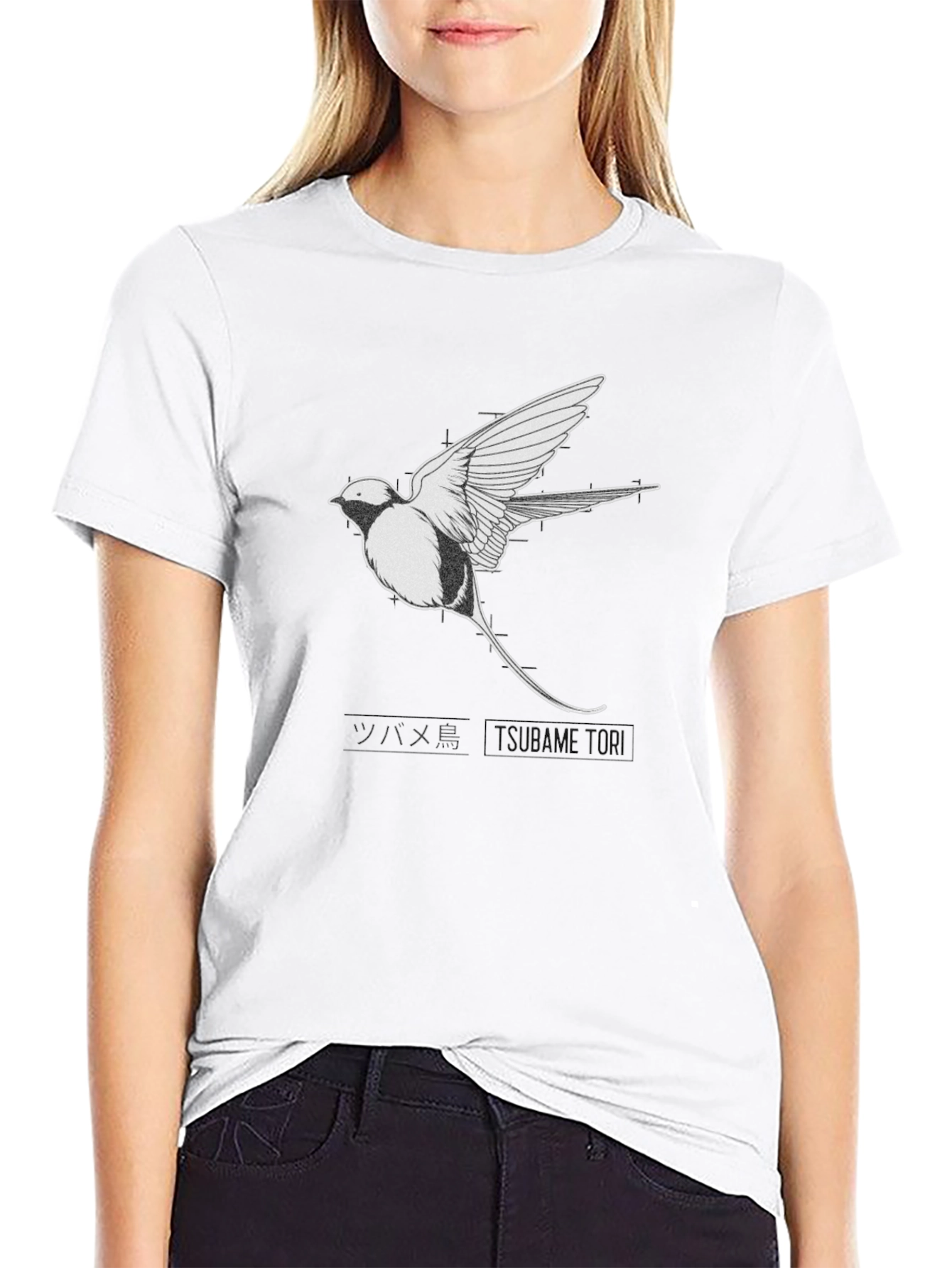 Black Bird Graphic Tee - Stylish Mens Casual Top