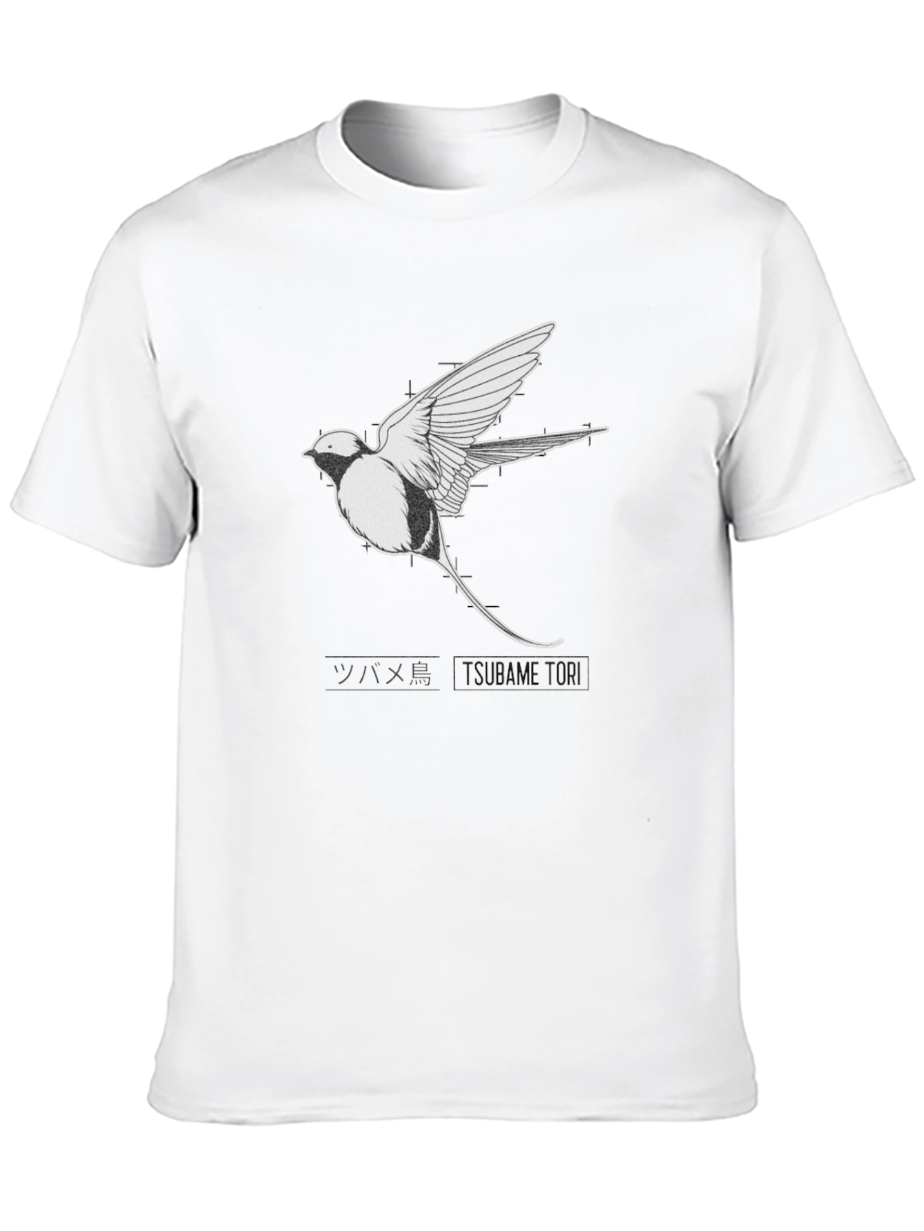 Black Bird Graphic Tee - Stylish Mens Casual Top