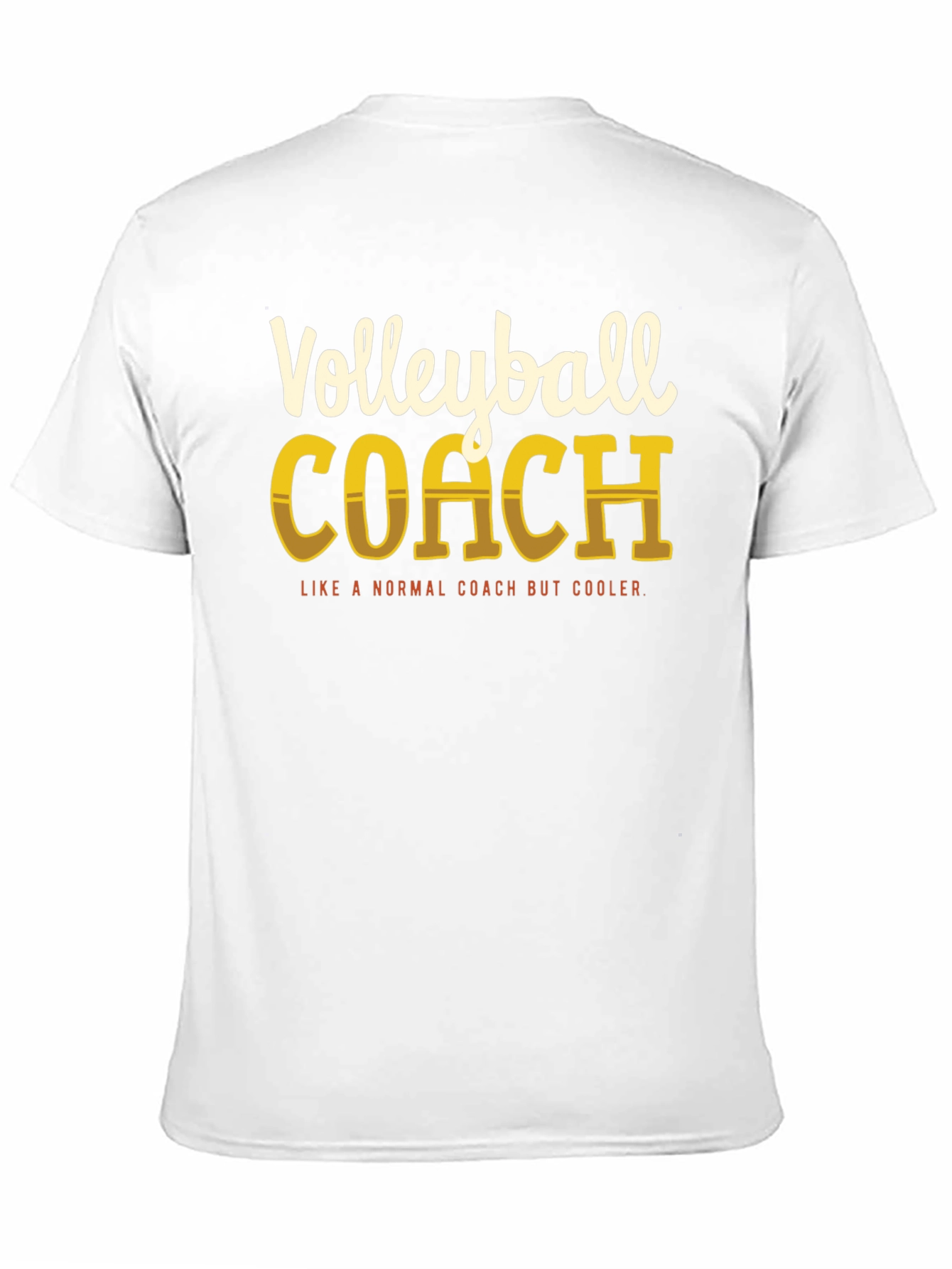 Volleyball Coach Graphic T-Shirt