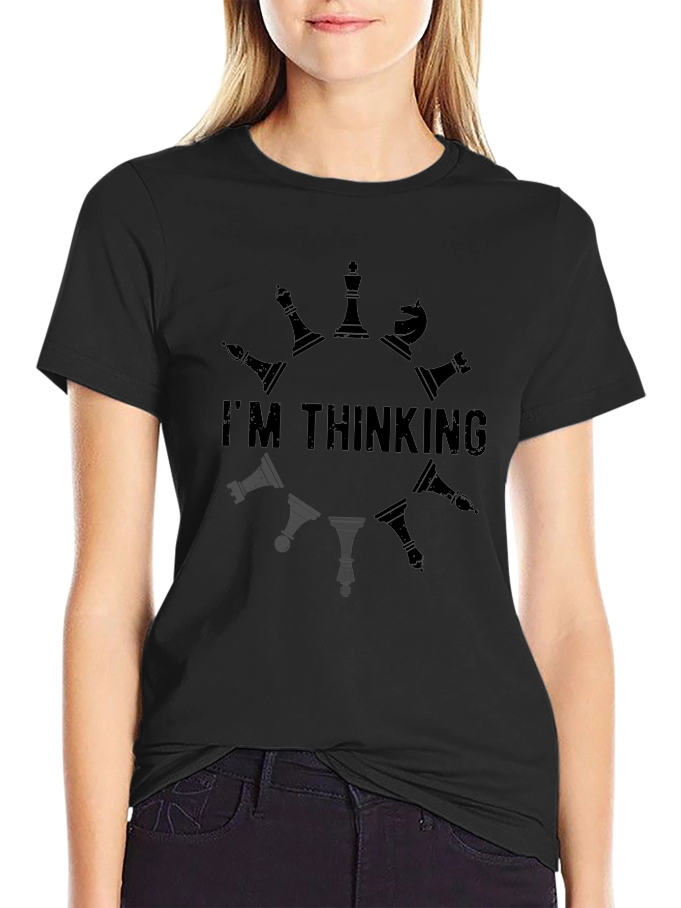 Chess Lover Graphic Tee - Im Thinking Design