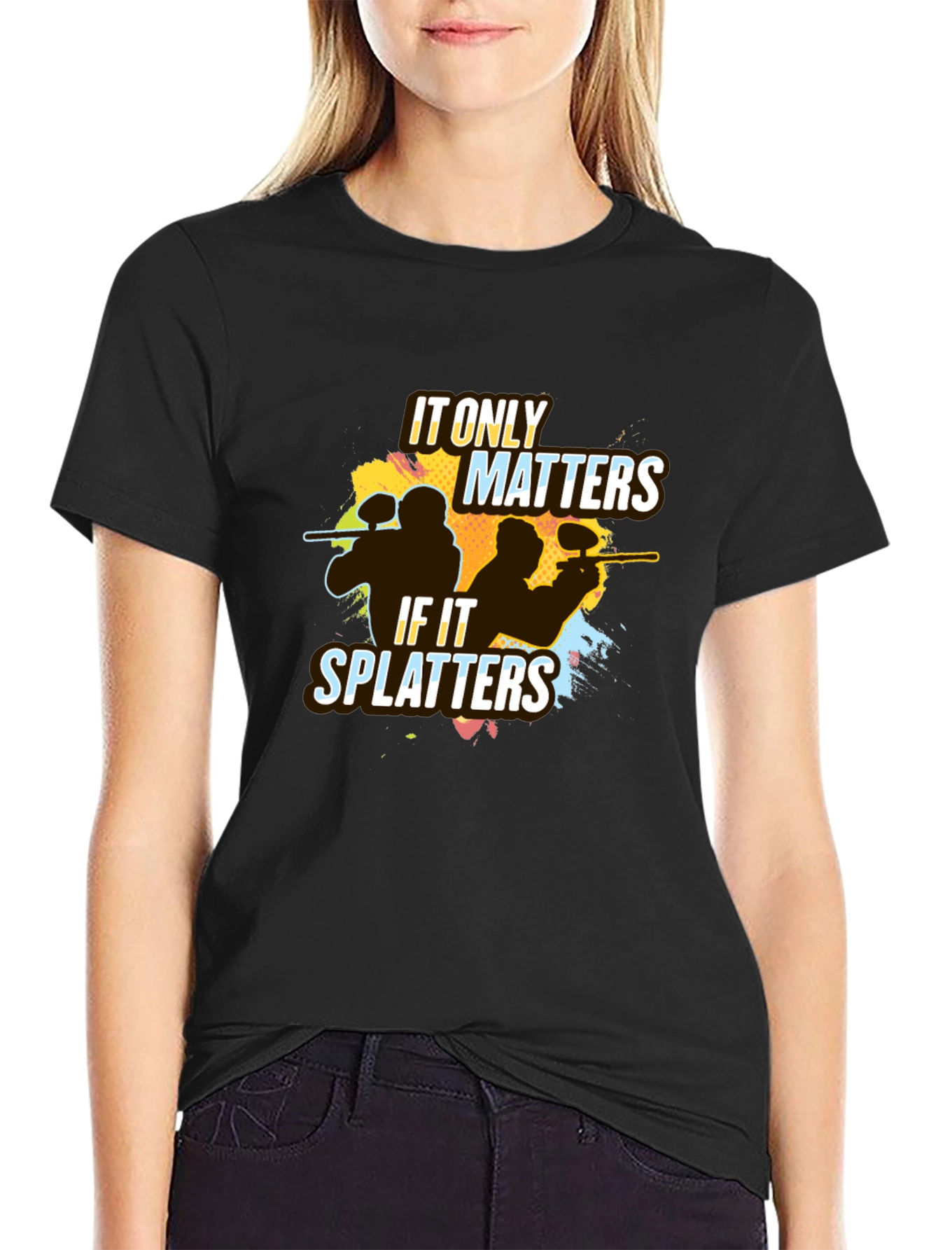 Paintball Matters T-Shirt - Splatter Design