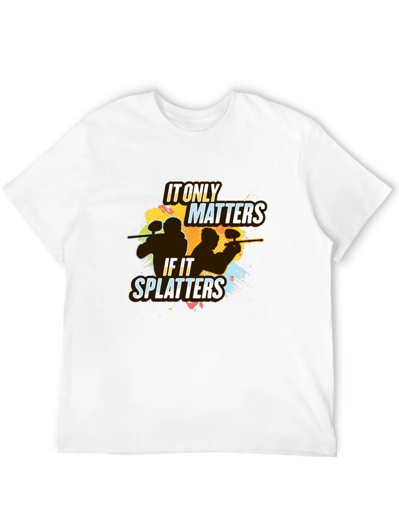 Paintball Matters T-Shirt - Splatter Design