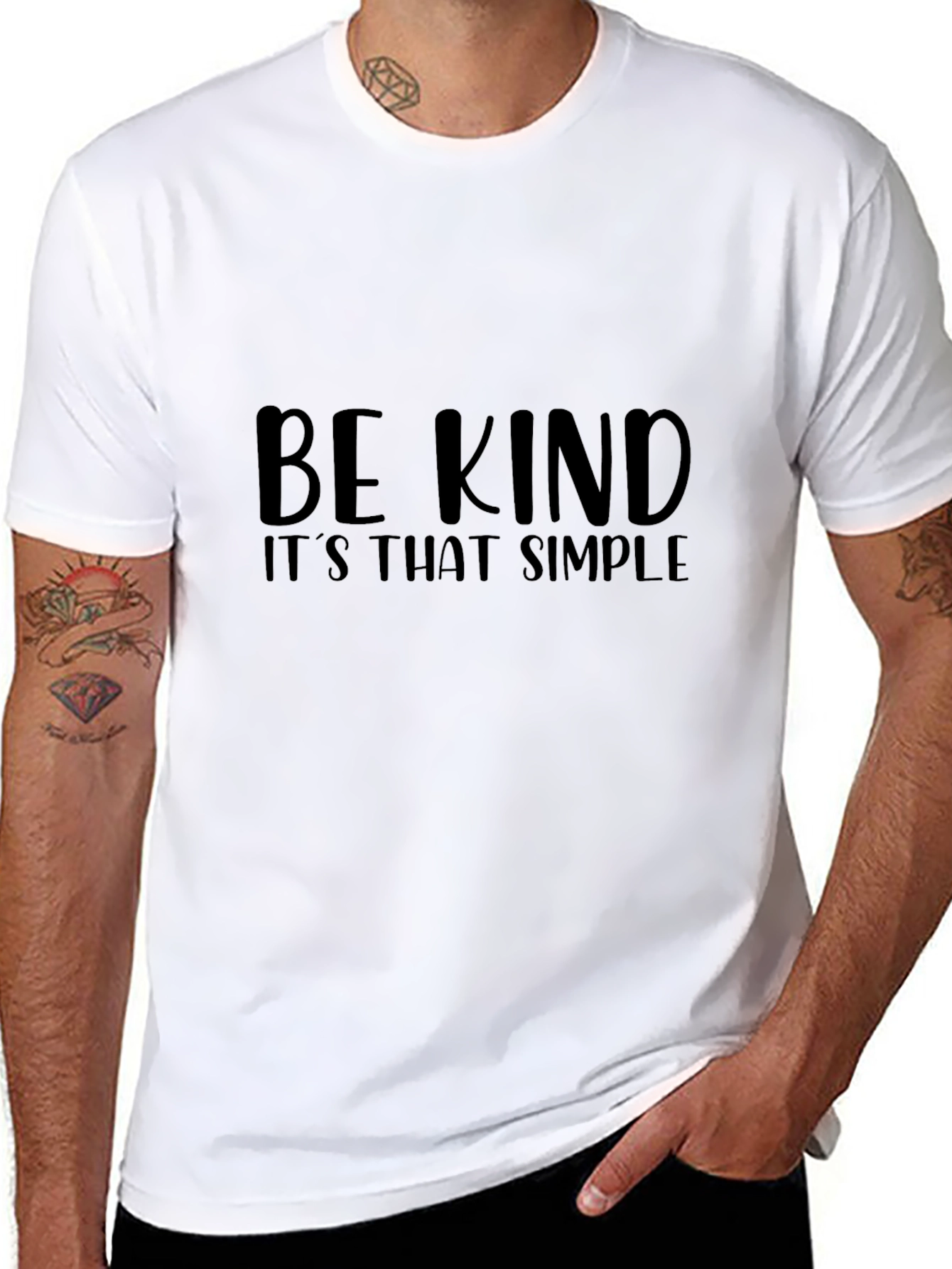 Be Kind T-Shirt - Simple Message Tee