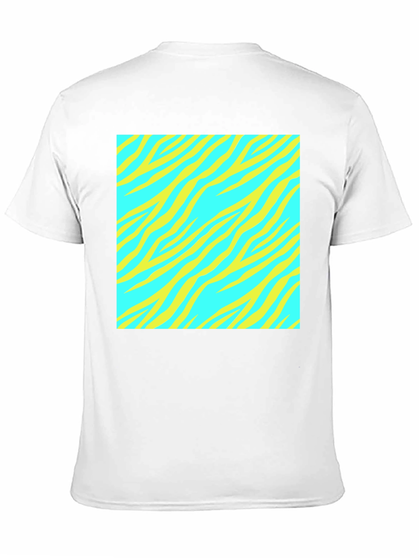 Vibrant Zebra Striped Tee - Stand Out Style!