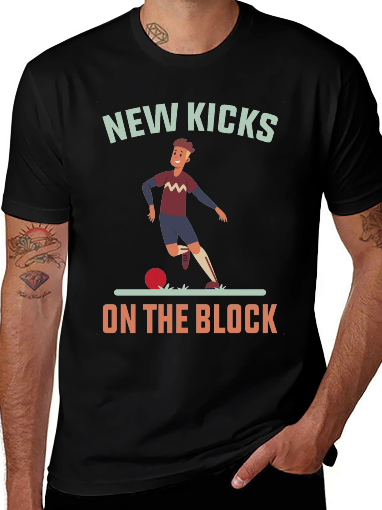 New Kicks On The Block Graphic Tee