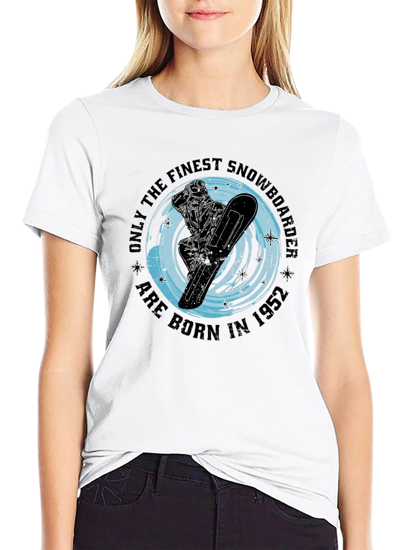 Finest Snowboarder Born in 1952 T-Shirt