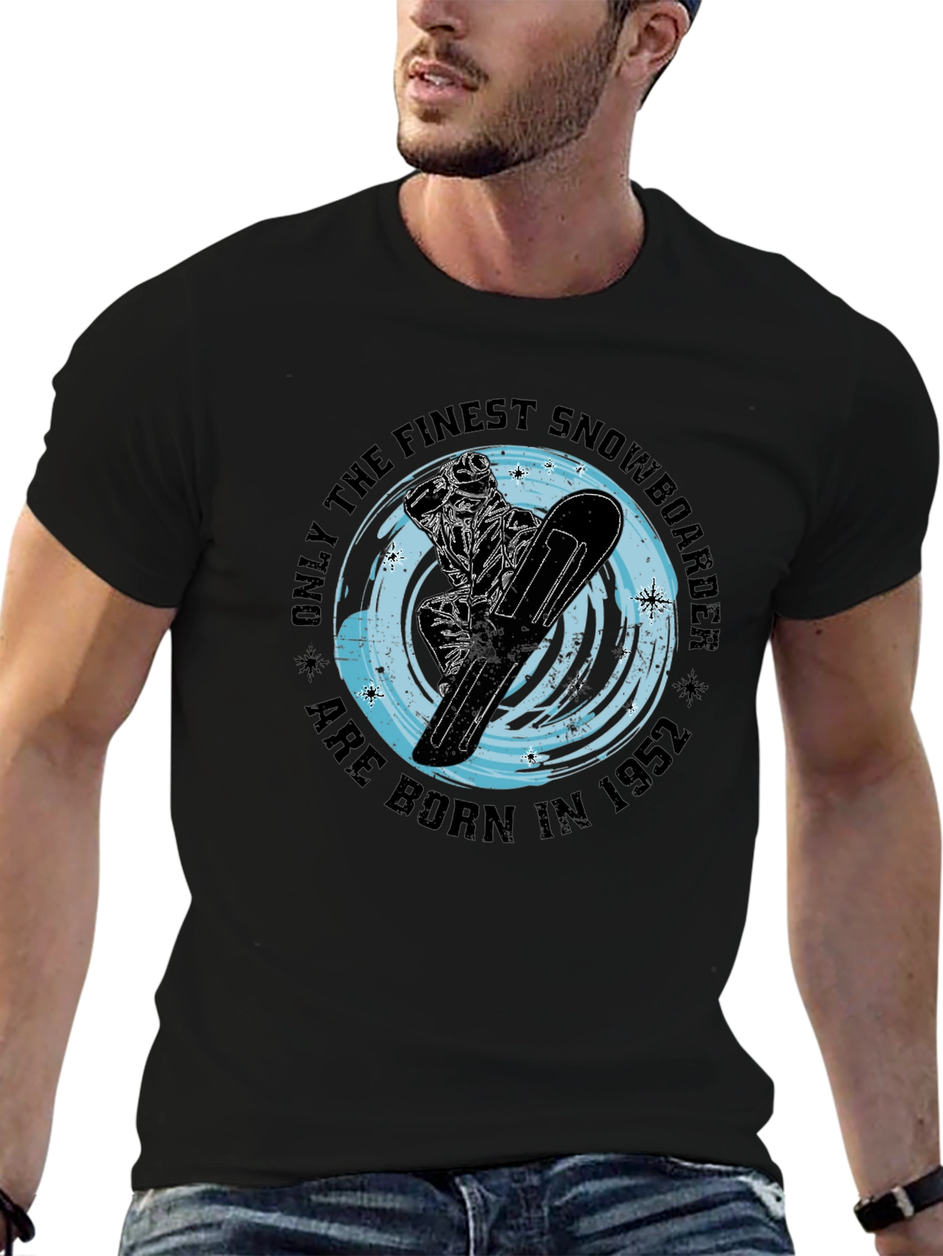 Finest Snowboarder Born in 1952 T-Shirt