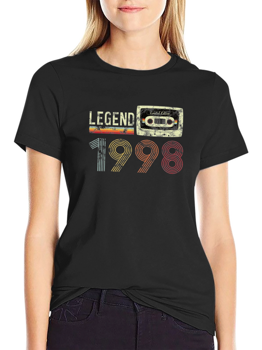 Legend 1998 Cassette Tape Graphic T-Shirt
