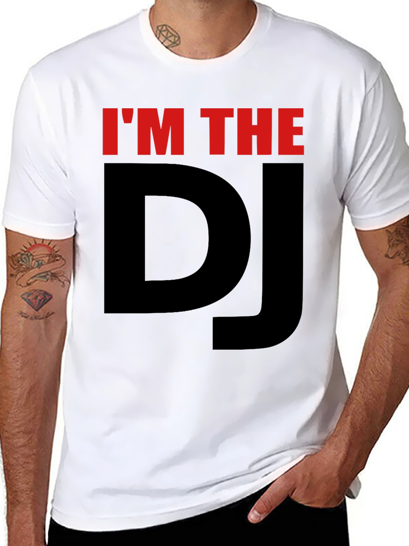 Im the DJ T-Shirt - Black Graphic Tee