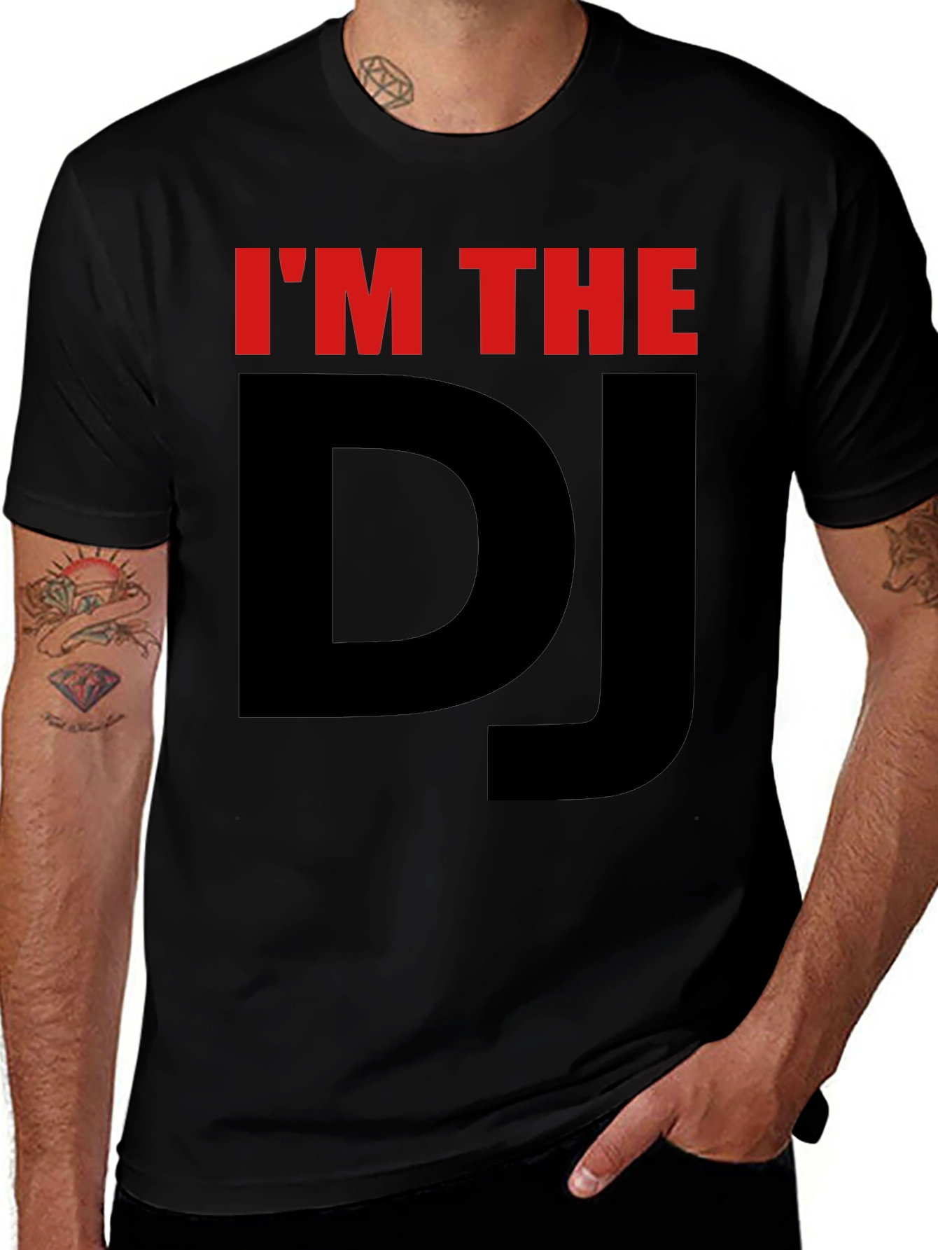 Im the DJ T-Shirt - Black Graphic Tee