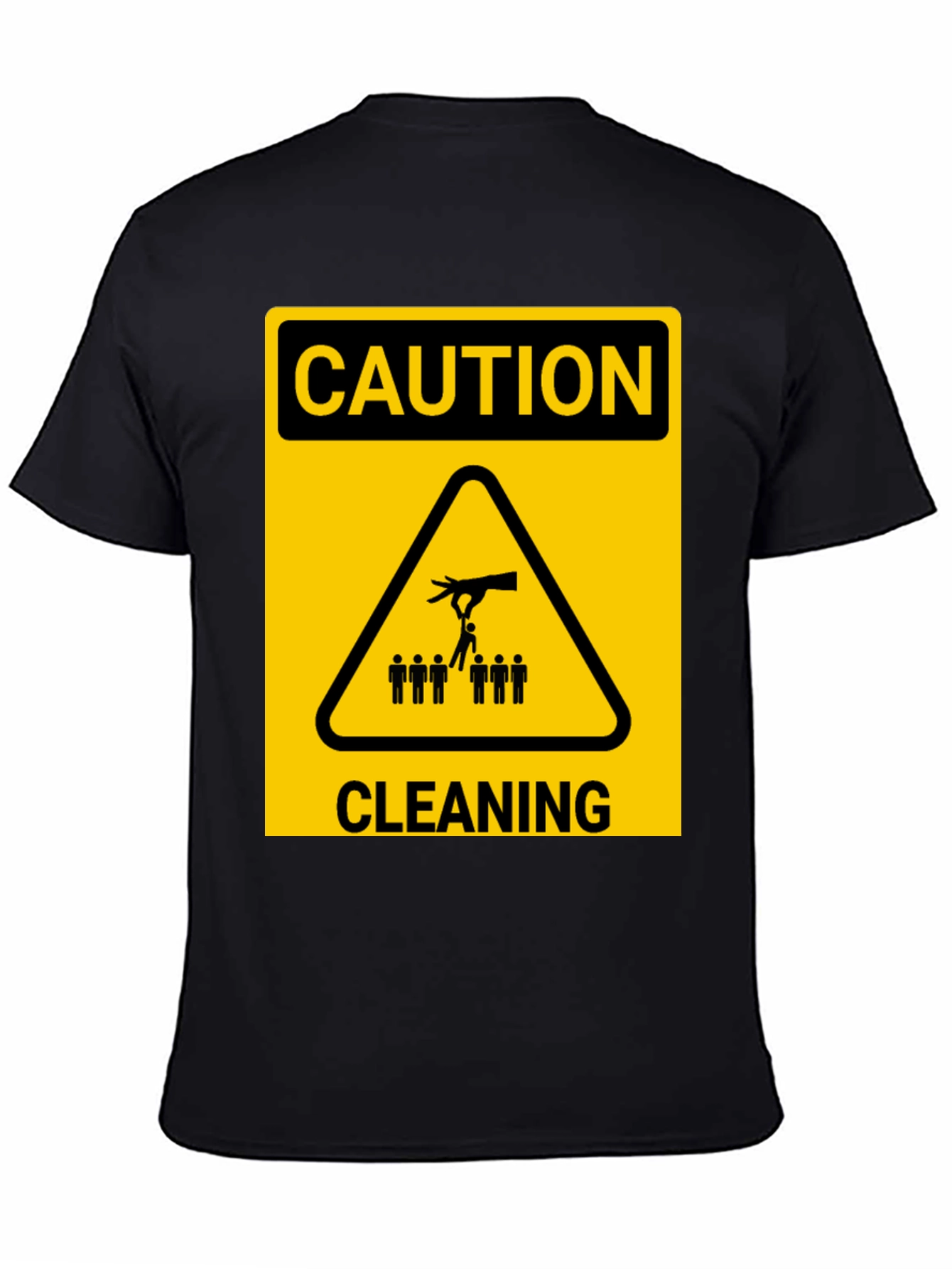 Caution Cleaning T-Shirt