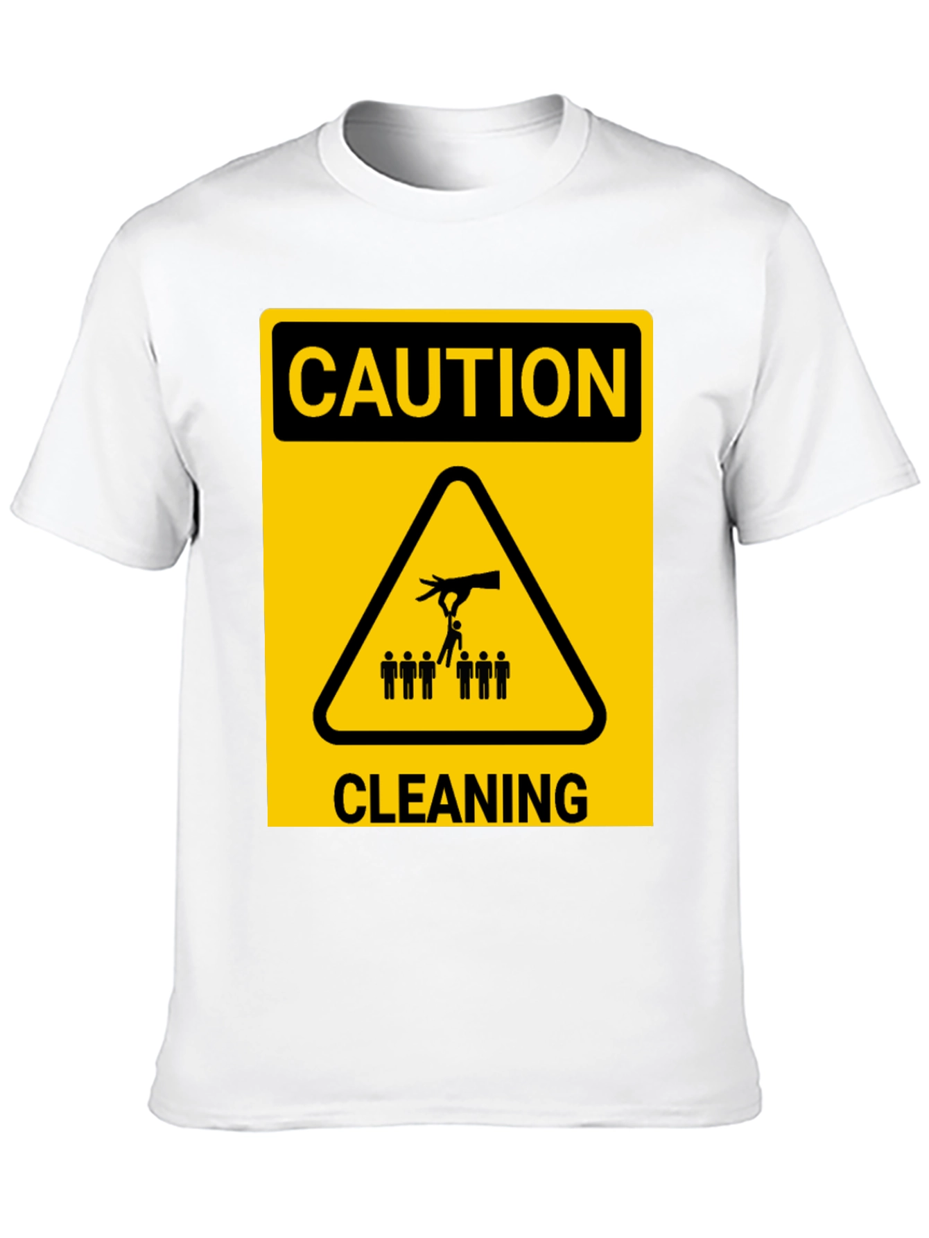 Caution Cleaning T-Shirt