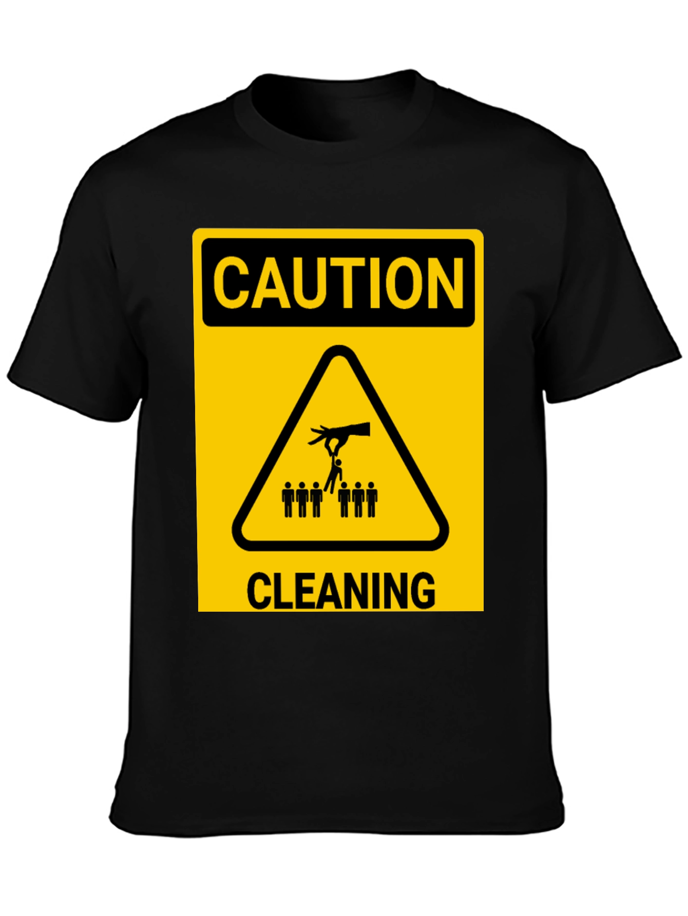 Caution Cleaning T-Shirt